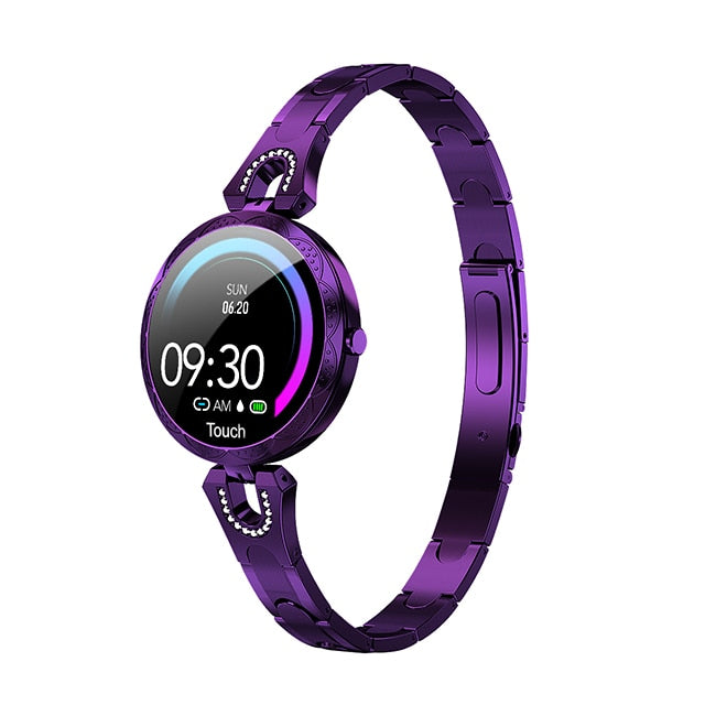 2019 Fashion Women's Smart Watch Waterproof Wearable Device Heart Rate Monitor Sports Smartwatch For Women Ladies