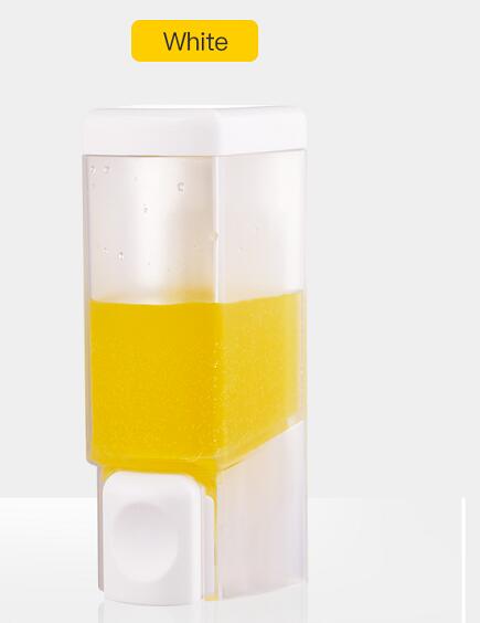 260ml Wall Mounted Bathroom Hand Pressing Liquid Soap Dispenser White Chrome Manual Soap Dispenser For Kitchen