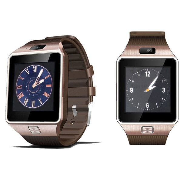 50 Pcs/lot Bluetooth Smart Watch Smartwatch DZ09 Android Phone Call Relogio 2G GSM SIM TF Card Camera for iPhone Samsung Huawei