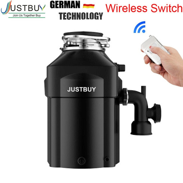 8KG Food Garbage Disposal Crusher waste disposers Stainless steel Grinder kitchen appliances Germany technology AC Motor kitchen