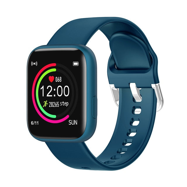 Bakeey P4 1.4inch Big Full Touch Screen 24h Heart Rate Blood Pressure O2 Monitor Weather Push Remind Music bluetooth Smart Watch