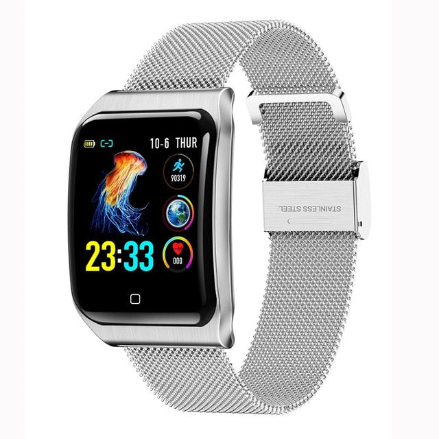 COXRY Multiple Sport Smart Watch Men IOS IP68 Waterproof Heart Rate Smartwatch Blood Pressure Monitor Bluetooth Health Wristband