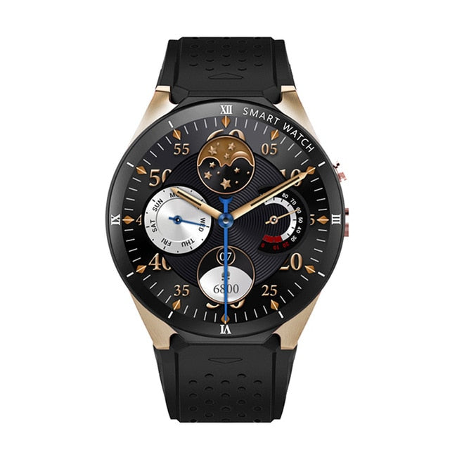 KW88 Pro Smart watch Men 3G GPS Watch With Camera Android 7.0 1GB+16GB Bluetooth mens Sport Watch Connect IOS Android Phone