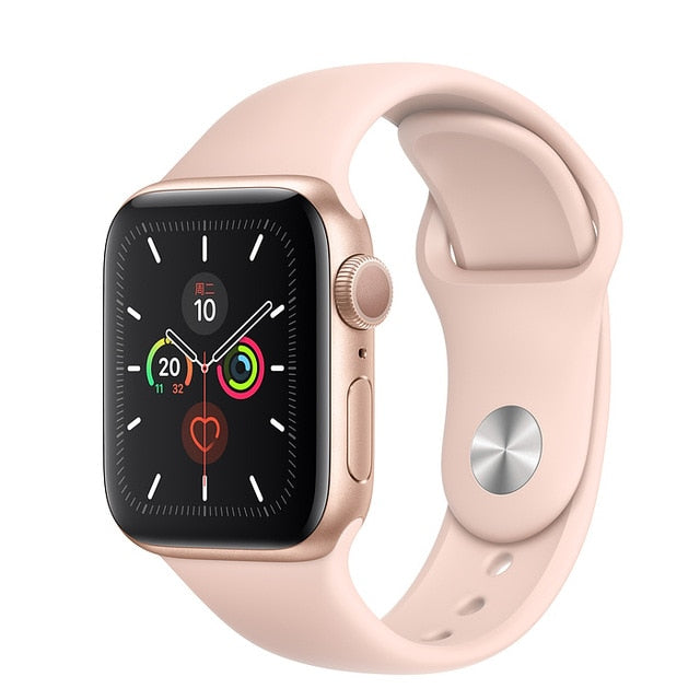 PanTong Apple Watch Series 5 44mm Aluminum Case with Sport Band Sports smart heart rate phone watch Apple Authorized Online Sell
