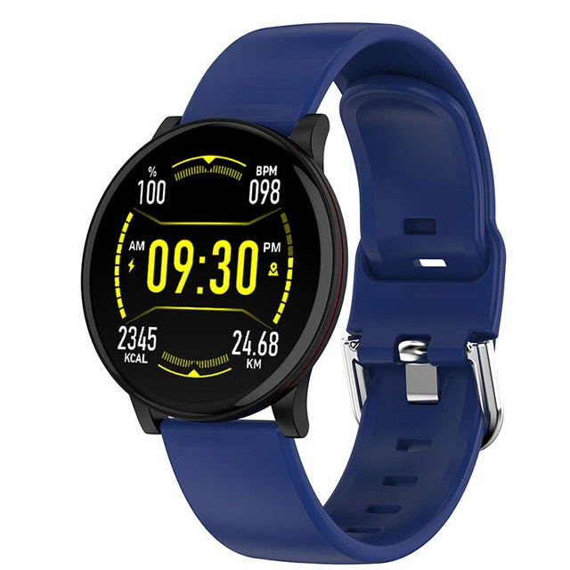 Round Smart Watch Women Men Smartwatch For Android IOS Electronics Smart Clock Wach Fitness Tracker New Smart-watch Wristwatch
