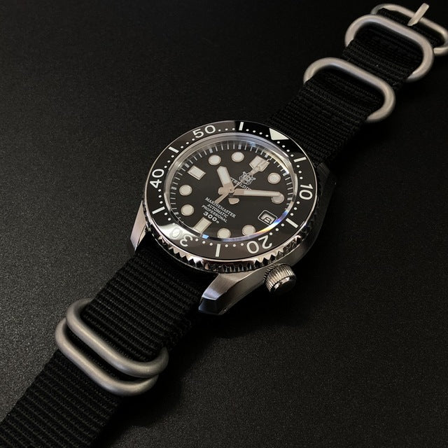STEELDIVE 1968 Japan First All-In-One Case Without Bottom Cover Dive Watch 300m Automatic Watch Sapphire 316L Steel Watches Men