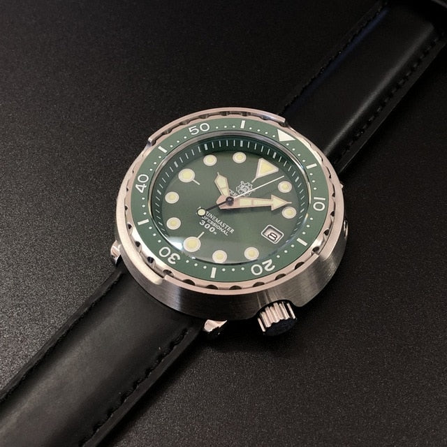 STEELDIVE 1975 First Canned Tuna Dive Watch 300m 316L Steel Diving Ceramic Bezel NH35 Automatic Watches Mens 2019 Luxury Watch