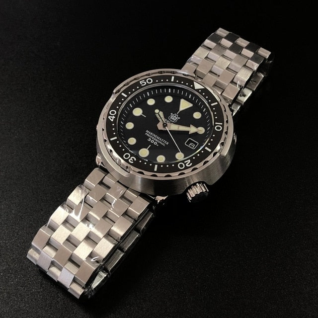 STEELDIVE 1975 First Canned Tuna Dive Watch 300m 316L Steel Diving Ceramic Bezel NH35 Automatic Watches Mens 2019 Luxury Watch