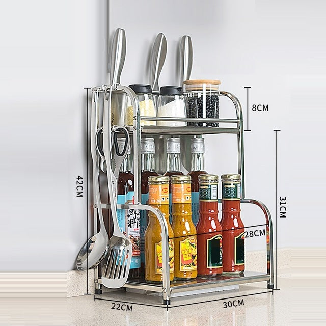 Storage Especias Cosinha Dish Drainer Keuken Stainless Steel Cuisine Cozinha Cocina Organizador Mutfak Rack Kitchen Organizer