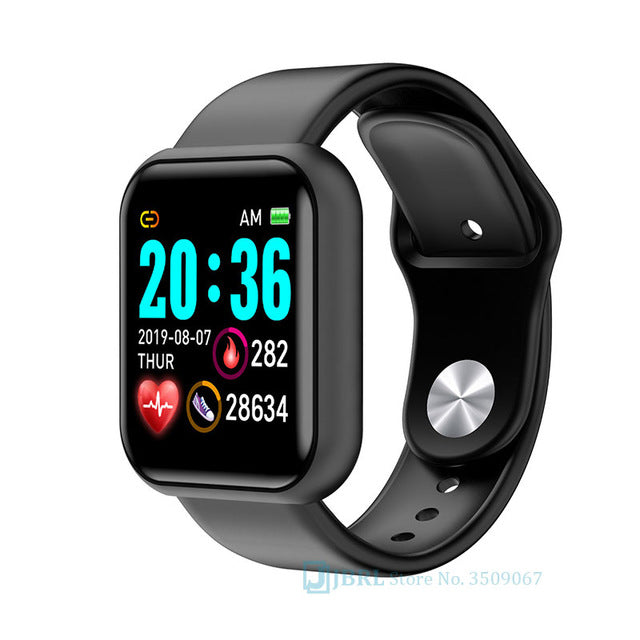 Y68 Smart Watch Kids Children Smartwatch For Girls Boys Electronic Smart Clock Students Child Sport Smart-watch Aged 3-18 Year