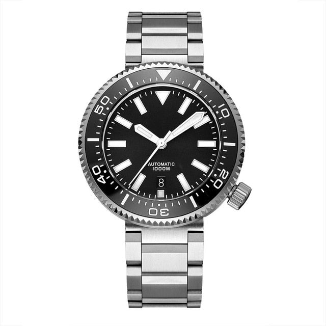 1000M Diver Watch Men NH35 Japan Tuna SKX007 Automatic 316L Stainless Steel mechanical watch ceramic Bezel C3 super luminous