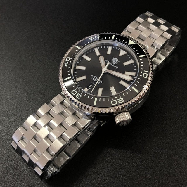 1000M Diver Watch Men NH35 Japan Tuna SKX007 Automatic 316L Stainless Steel mechanical watch ceramic Bezel C3 super luminous