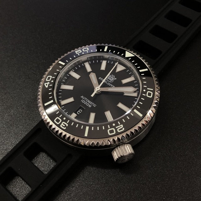 1000M Diver Watch Men NH35 Japan Tuna SKX007 Automatic 316L Stainless Steel mechanical watch ceramic Bezel C3 super luminous