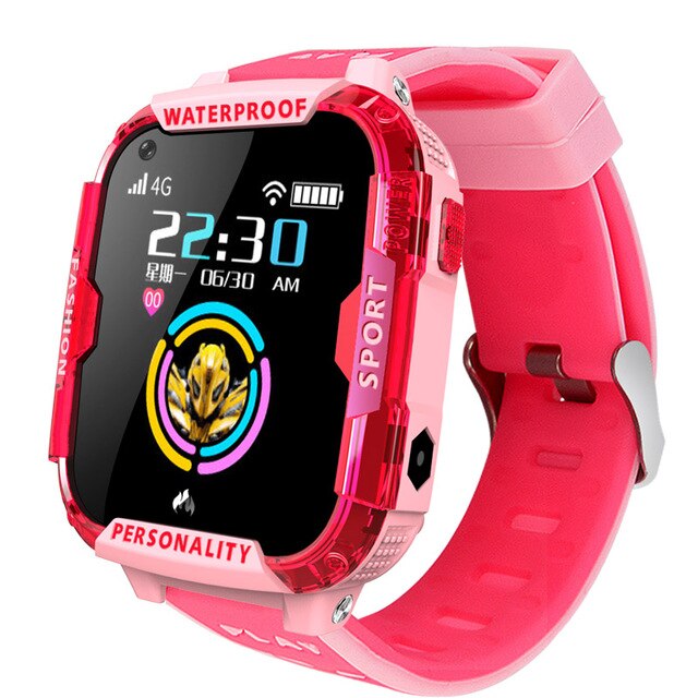 2019 LIGE 4G Smart Watch For Kid GPS Positioning Tracker Wifi Connection Video Call SOS A Button Help Baby Smart Watch Boy Girl