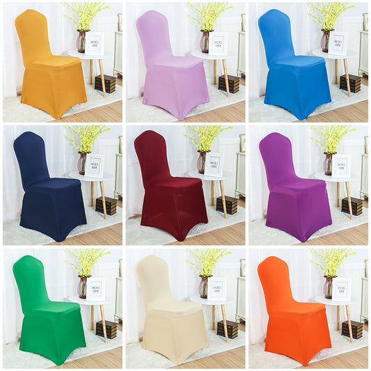 24 Colours chair covers spandex chair covers china universal lycra chair cover dining chair kitchen washable thick