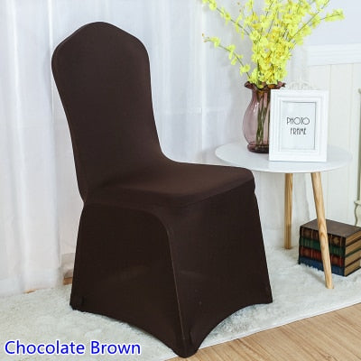 24 Colours chair covers spandex chair covers china universal lycra chair cover dining chair kitchen washable thick