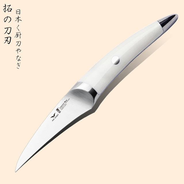 3.5" inch Very Sharp Boning Knife German Steel X50 High Quality Fruit Potato Cutting Carving Tool Kitchen Knives Seagull Handle