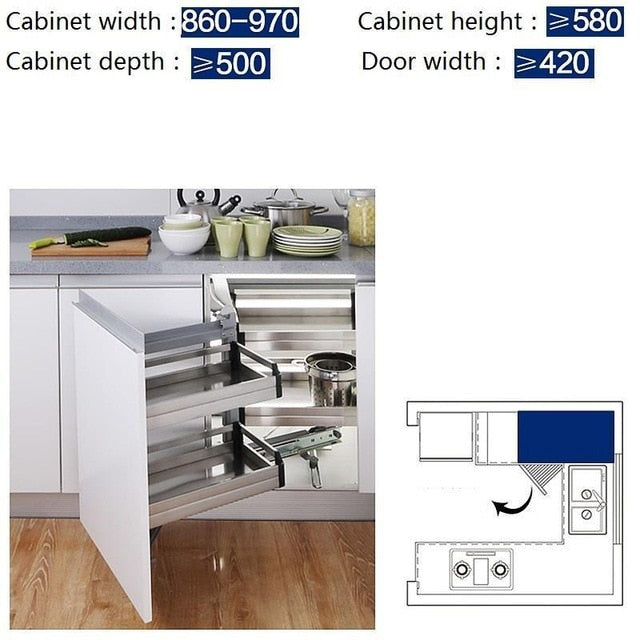 Armario Platos Dish Drainer Keuken Drawer For Organizador Cocina Stainless Steel Organizer Cozinha Kitchen Cabinet Basket
