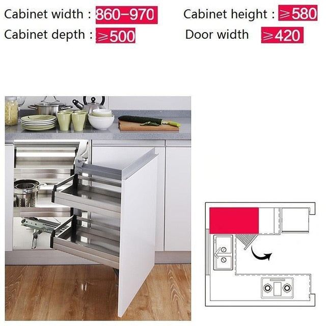 Armario Platos Dish Drainer Keuken Drawer For Organizador Cocina Stainless Steel Organizer Cozinha Kitchen Cabinet Basket