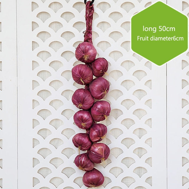 Artificial Simulation Food Vegetables Fruit PU Red Pepper Fake Lemon Vegetables For Home Restaurant Kitchen Garden Art Decor