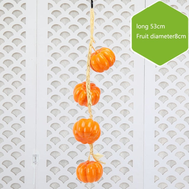 Artificial Simulation Food Vegetables Fruit PU Red Pepper Fake Lemon Vegetables For Home Restaurant Kitchen Garden Art Decor
