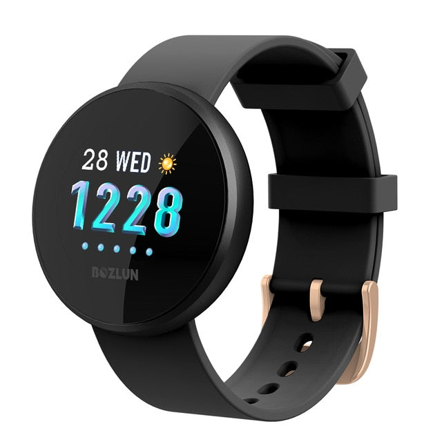 Bozlun B36 women smart watch fashion digital female period reminder heartrate calories step waterproof sport watches reloj mujer