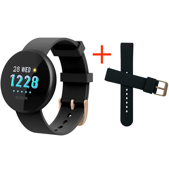 Bozlun B36 women smart watch fashion digital female period reminder heartrate calories step waterproof sport watches reloj mujer