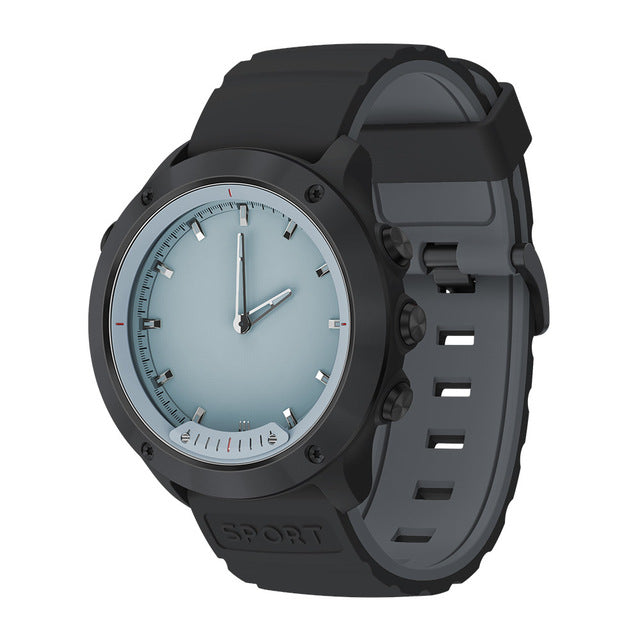 COXRY Smart Watch 2019 Transparent LED Quartz Dual Display Pedometer Waterproof Watch Men Sport Heart Rate Monitor Smartwatch