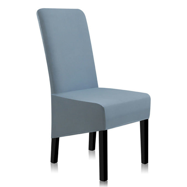 Chair Covers Spandex Solid Color Dining Chair Covers Anti-dirty Stretch Chair Cover Kitchen A45008