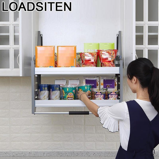 Corredera Pantry Organizer Organizador Armario Kuchnia Cupboard Storage Hanging Cuisine Cozinha Cocina Kitchen Cabinet Basket