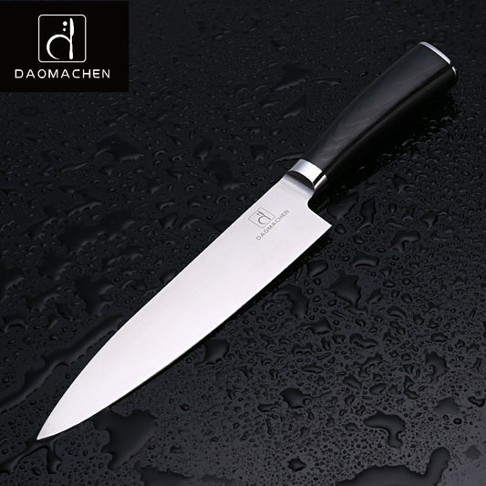 DAOMAOCHEN Chef's Knives 8 Inch High Quality Steel  Slicing Knife High Color Wood Handle Kitchen Knife With An Analysis Of Hou