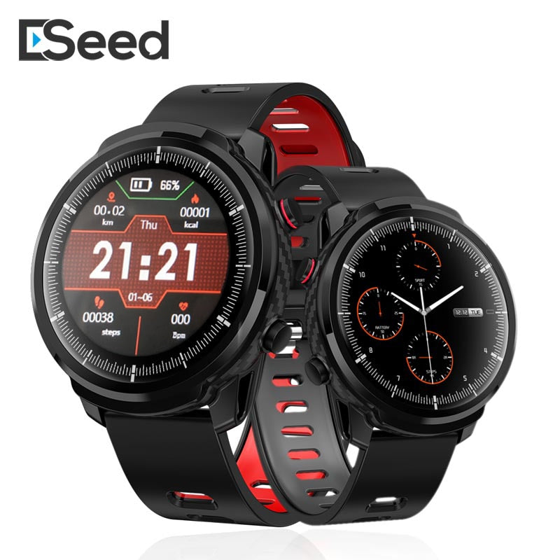 ESEED men Smart watch L5 plus L3 IP68 waterproof full touch screen long standby smartwatch Heart Rate Weather for samsung watch