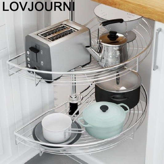 For Colgar En La Ducha Accessories Cucina Stainless Steel Organizer Rack Cozinha Kitchen Cabinet Cestas Para Organizar Basket