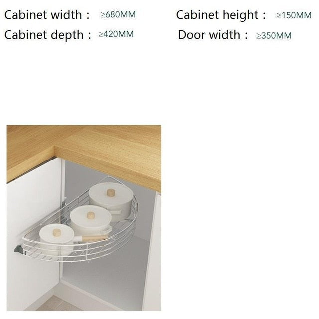 For Colgar En La Ducha Accessories Cucina Stainless Steel Organizer Rack Cozinha Kitchen Cabinet Cestas Para Organizar Basket