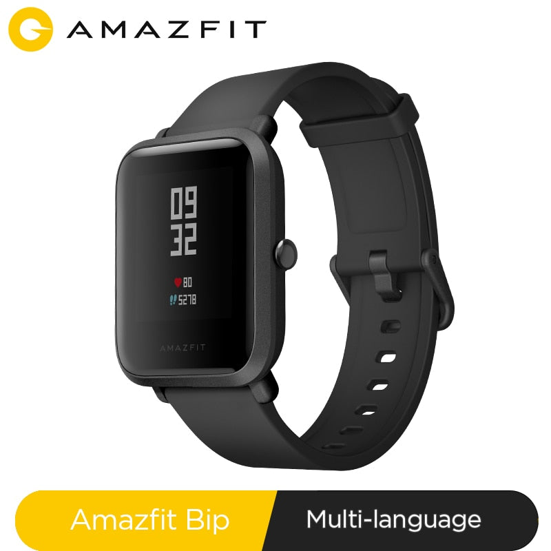 Global Version Huami Amazfit Bip Smart Watch GPS Gloness Smartwatch Smart-watch Watchs 45 Days Standby for Xiaomi Phone MI8 IOS