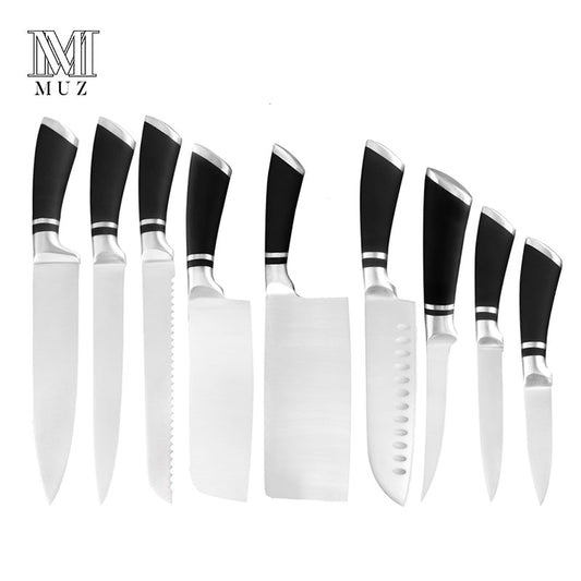 High Quality Stainless Steel Knives Set Cooking Tool Japanese Cooking Knife Very Sharp Cleaver Sushi Santoku Chef Kitchen Knives