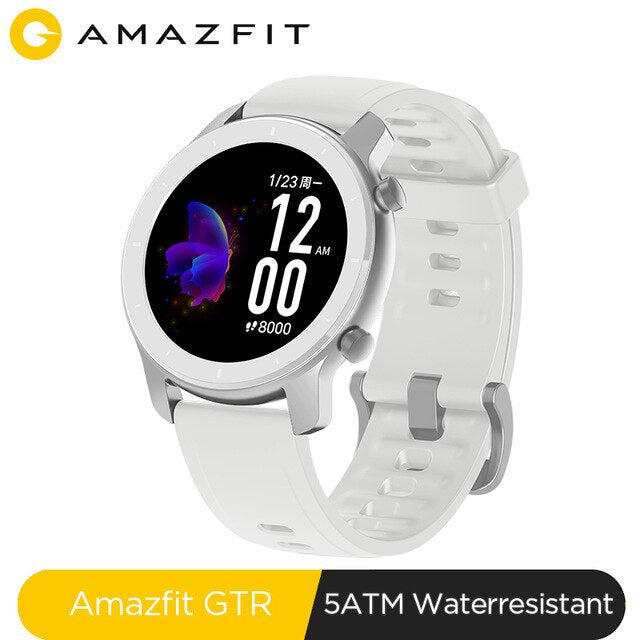 In Stock Global Version New Amazfit GTR 42mm Smart Watch 5ATM Smartwatch 12Days Battery Music Control For Xiaomi Android IOS