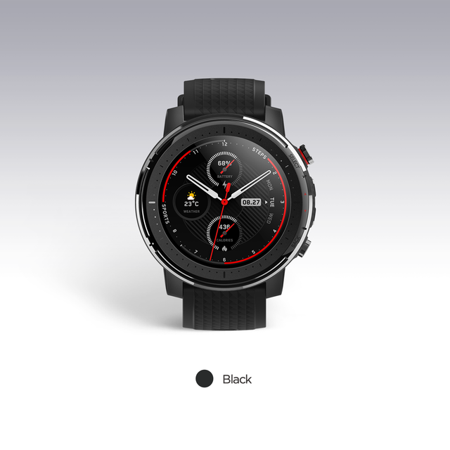 In Stock New Amazfit Stratos 3 Smart Watch GPS 5ATM Bluetooth Music Dual Mode 14 Days Battery Smartwatch For Xiaomi 2019