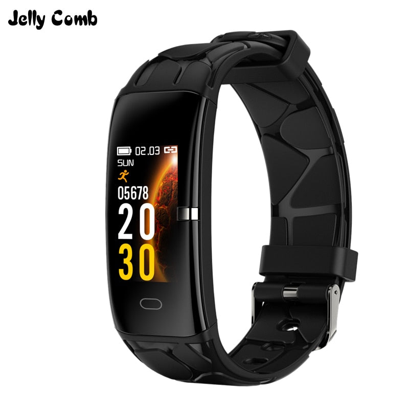 Jelly Comb Sport Men Smart Watch ip67 Blood Pressure Measurement Pedometer Smart Band Waterproof  Women Smartwatch Fitness Track