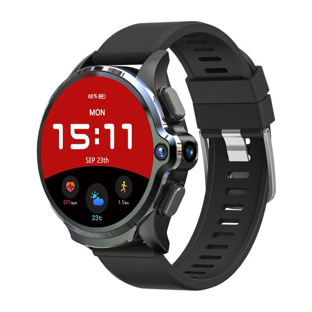 KOSPET Prime 4G Smartwatch Phone 3GB 32GB 1.6'' Sports Smart Watch Men with Dual Cameras GPS 1260mAh Battery Face ID Unlock