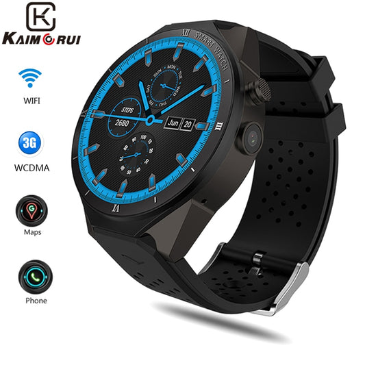 KW88 Pro Smart watch Men 3G GPS Watch With Camera Android 7.0 1GB+16GB Bluetooth mens Sport Watch Connect IOS Android Phone