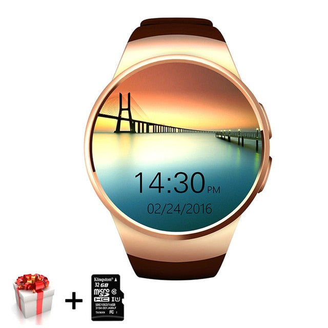 Kaimorui KW18 Smart Watch Men Heart Rate TF SIM Card Watch Phone Women Smartwatch sport Watches Connect For Xiaomi Huawei IOS