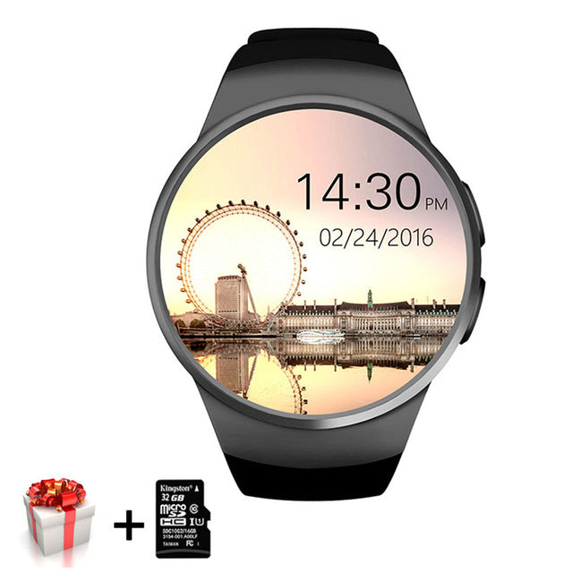 Kaimorui KW18 Smart Watch Men Heart Rate TF SIM Card Watch Phone Women Smartwatch sport Watches Connect For Xiaomi Huawei IOS