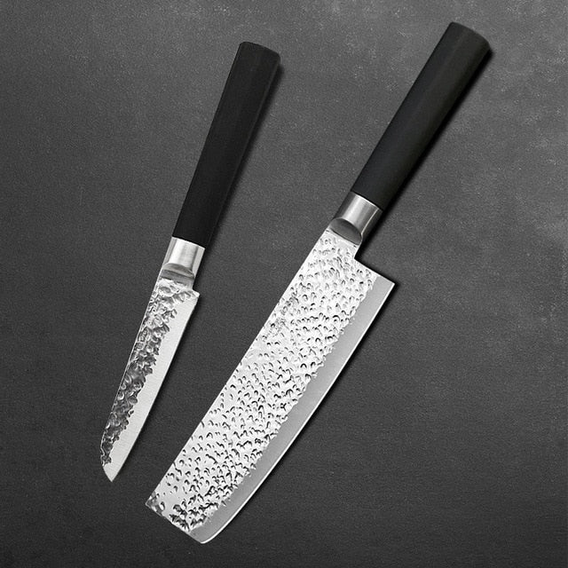 Kitchen Knife 7 Inch Chef Knives Japanese Utility Santoku Knife Meat Cleaver 50Cr15 420 High Carbon Stainless Steel dropshipping