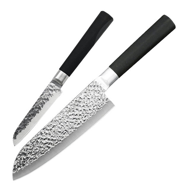 Kitchen Knife 7 Inch Chef Knives Japanese Utility Santoku Knife Meat Cleaver 50Cr15 420 High Carbon Stainless Steel dropshipping