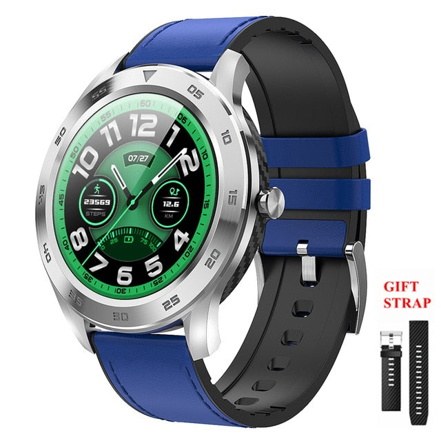 LYKRY DT98 Bluetooth Call Smart Watch Full Screen Touch IP68 Waterproof PPG Heart Rate Blood Pressure Monitor for xiaomi huawei