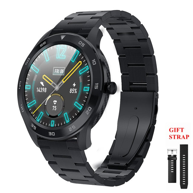 LYKRY DT98 Bluetooth Call Smart Watch Full Screen Touch IP68 Waterproof PPG Heart Rate Blood Pressure Monitor for xiaomi huawei