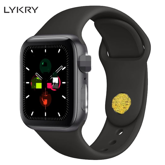 LYKRY Smart Watch IWO 12 PK IWO 8 8 plus 9 10 11 Women Men ECG Heart Rate Monitor Watch 5 Siri Bluetooth Fitness Watch for Apple