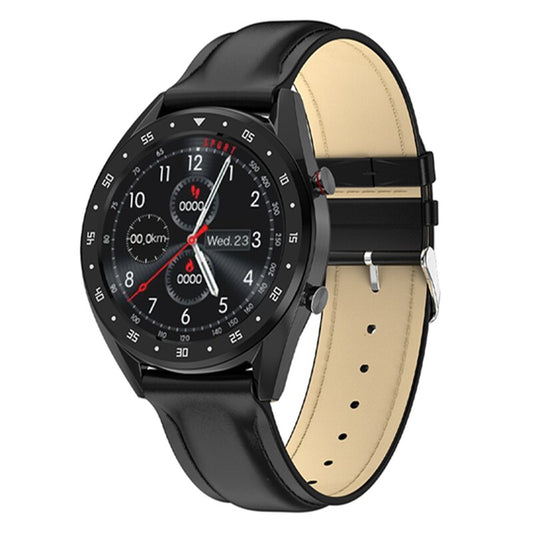 M9 ECG O2 Blood Oxygen Monitor Smartwatch Ultra Thin Full Round Screen bluetooth Call IP68 Music Control Multi Sport Smart Watch