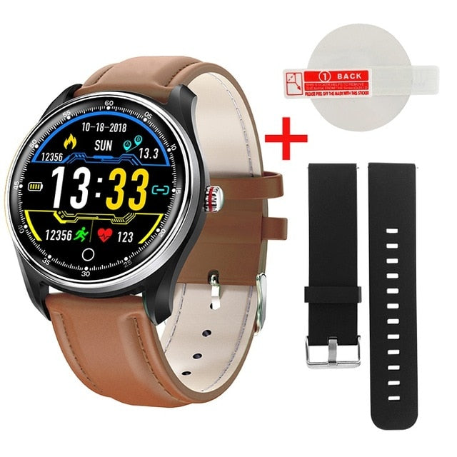 MAFAM MX9 ECG Smart Watch Blood Pressure PPG Heart Rate Blood Pressure Monitor Multi-languages Smartwatch Clock For Men Women